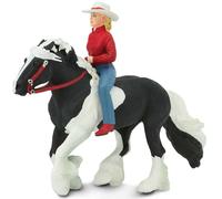 Safari Ltd. Audrey on Streaming Light Toy Set - Statuetta realistica a Forma di Cavaliere di Cavallo, Giocattolo educativo per Ragazzi, Ragazze e Bambini dai 3 Anni in su