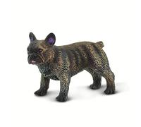 Safari Ltd Bulldog Francese 6.5 cm | Figure di cani e gatti | Giocattoli per bambini | Non tossico e privo di BPA | Adatto per bambini dai 3 anni