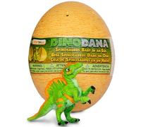 Safari Ltd- Dino Dana bebé espinosaurio con huevo Spinosaurus Baby with Egg, Multicolore, Medium, 100989