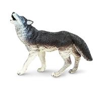 Safari Ltd Figura Di Lupo Grigio Che Ululando