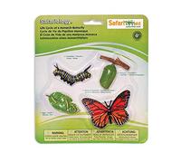 Safari Ltd- Life Cycle of A Monarch Butterfly, Colore Monarchfalter, 622616