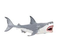 Safari Ltd- Megalodon, Colore Bianco, 303329