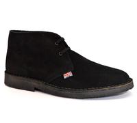 SAFARI NATURAL 87000 NERO Scarpe Tipo Desert Boot Clark Polacchi Uomo Vera Pelle
