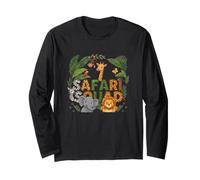 Safari Squad - Animali con Grafica e Avventura Maglia a Manica