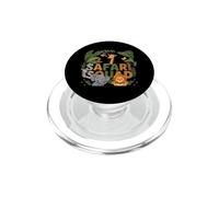 Safari Squad - Animali con grafica e avventura PopSockets PopGrip per MagSafe