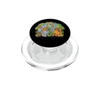 Safari Squad - Animali della giungla grafica della fauna selvatica PopSockets PopGrip per MagSafe