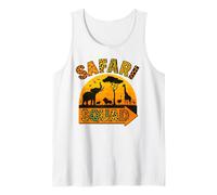 Safari Squad Animali Safari Tramonto Fauna Selvatica Zoo di Corrispondenza Canotta