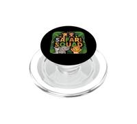 Safari Squad - Avventura grafica per bambini con animali selvatici PopSockets PopGrip per MagSafe