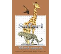 Safari Word Search: Safari Word Search Books For Adults, Teens and Kids.