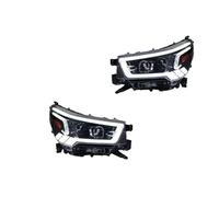 SAFATBZ Auto Frontale Faro Anteriore Gruppo Luci Anteriori per Auto per Hilux per Revo per Vigo 2021-2024 Fari con Doppia Lente Proiezione Accessori per Fari Fari Anteriori Assy(for Right Rudder)
