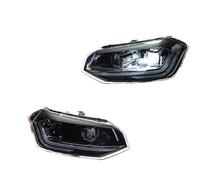 SAFATBZ Auto Frontale Faro Anteriore Gruppo Ottico Anteriore per Auto per Polo 2019-2024 Accessori per Lenti Proiezione per Luci Diurne Fari Anteriori Assy