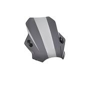 SAFATBZ Motociclo Parabrezza Cupolino 2022 2021 2020 per Bonneville per T100 per T120 per Speed Twin per Street per Scrambler Parabrezza Moto Parabrezza Universale Deflettore Cupolino(Light Grey)