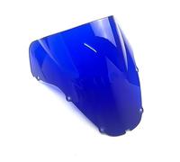 SAFATBZ Motociclo Parabrezza Cupolino per Il 2000 2001 per CBR900RR per CBR929RR Parabrezza Doppia Bolla per Moto Parabrezza per CBR 929 per RR per CBR 900 per RR 00 01 Deflettore Cupolino(Blue)