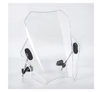 SAFATBZ Motociclo Parabrezza Cupolino per per Monster 696 796 821 1100 per Evo per Scrambler 1100 per Icon per Urban per Enduro per Parabrezza Moto Classico Deflettore Cupolino(Transparent)