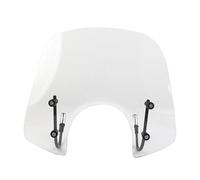 SAFATBZ Motociclo Parabrezza Cupolino per Piaggio per Vespa per LX50 PerLX125 per LX150 per GT200 per GTS250 per GST300 Tutto L'Anno Moto ABS Parabrezza Parabrezza Deflettore Cupolino(Transparent)