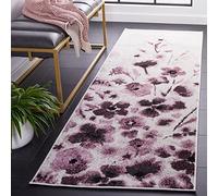 Safavieh Adirondack Collection ADR127L - Tappeto per corridoio e camera da letto, 15,2 x 20,2 cm, colore: Avorio/Viola