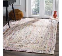 Safavieh brd210b-3 Intrecciato Collection Area rug, 3 'x 5', Beige
