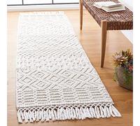 SAFAVIEH Casablanca Collection 2'3" x 6' Ivory CSB276A Handmade Fringe Entryway Casa Living Room Bedroom Runner Rug