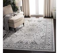 Safavieh Isabella Collection - Tappeto orientale, 150 x 200 cm, design orientale, non perde pelo, facile da pulire, ideale per aree ad alto traffico in soggiorno, camera da letto (ISA921G)