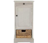 Safavieh Poppy-Tavolino in legno, stile Vintage, colore: grigio