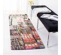 Safavieh Aspen Collection APN517A Ivory and Black (2'3" x 7') Runner,