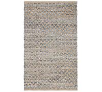 Safavieh Tappeto Boho per Soggiorno, Sala da pranzo, Camera da letto - Cape Cod Collection, A Pelo Corto, Beige, 76 X 122 cm