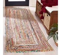 Safavieh Tappeto Boho per Soggiorno, Sala da Pranzo, Camera da Letto - Cape cod Collection, A Pelo Corto, Multi, 76 X 183 cm