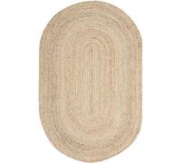 Safavieh Tappeto contemporaneo per soggiorno, sala da pranzo, camera da letto, collezione Cape Cod, tappeto a pelo corto, beige, 150 x 240 cm