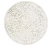 SAFAVIEH Tappeto Distressed per soggiorno, sala da pranzo, camera da letto, Adirondack Collection, pelo corto, avorio e salvia, 91 x 91 cm