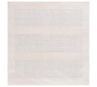 Safavieh Tappeto geometrico per soggiorno, sala da pranzo, camera da letto - Melody Collection, pelo corto, avorio e grigio, 183 x 274 cm