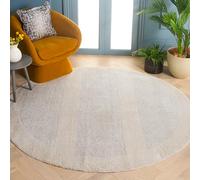 Safavieh Tappeto geometrico per soggiorno, sala da pranzo, camera da letto - Melody Collection, pelo corto, avorio e grigio, 183 x 274 cm