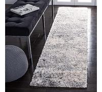 Safavieh Tappeto marocchino Zottel per soggiorno, sala da pranzo, camera da letto - Berber Shag Collection, pelo alto, avorio, 76 x 183 cm