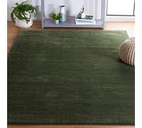 Safavieh Tappeto moderno per soggiorno, sala da pranzo, camera da letto, collezione Revive a pelo corto, colore verde, 91 x 152 cm