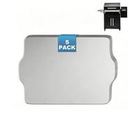 SafBbcue BAC596 Vassoio antigoccia di ricambio per Traeger Silverton 620, 47 x 35 cm, portatile e pieghevole, vassoio grill in alluminio usa e getta per raccogliere grasso, confezione da 5