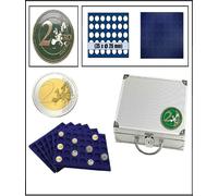 Valigetta monete Smart + 6 Tableaux 6326SP Look 1-174 Per 210 Monete Fino 26 MM