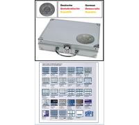 SAFE-234-0-ALU-Münzkoffer-DDR-Smart-Universal-leer-Platz-für-bis-zu-9-Tableaus