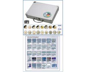 Safe 247 0 Valigetta Monete 2 EURO Tedesco Bundesländer 2006 2038 Smart Vuoto