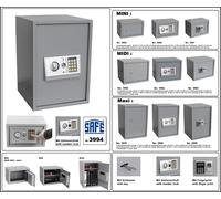 SAFE-3994-MAXI Cassaforte Elettronica Da Muro Cassaforte Da Mobile
