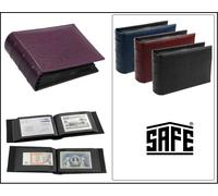 Banknotenalbum Blu Con 50 Avvolgere 195x130mm Safe 4139 Per 100 Banconote