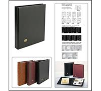 SAFE-521-5 Anello Binder Album Universale Nero 4 Anelli Meccanismo Vuoto