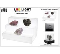 Safe 5277 Presentazione Illuminata In Acrilico A Tre Livelli B300xT230xH180