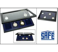 SAFE-5907-Vetrine Per Gioielli In Legno Laccato Con 8 Scomparti 75x100x15mm