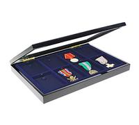 Ordine Raccogliere Vetrina Nero Vernice 8 scomparti Safe 5926