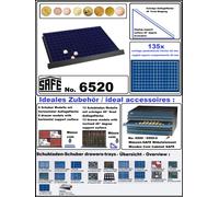 SAFE-6520 Elemento D'Arredo Cassetti Per 135 Scomparti 20mm Per