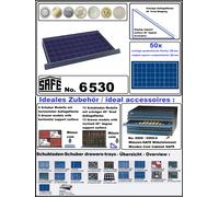 Safe 6530 Elemento D'Arredo Cassetti Per 50 Scomparti Per 2 Euro Monete