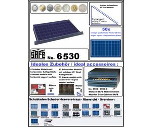 Safe 6530 Elemento D'Arredo Cassetti Per 50 Scomparti Per 5 EURO Austria