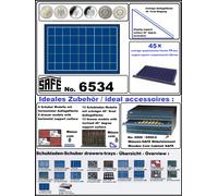 SAFE 6534 Elemento Per Mobili Cassetti Per 45x Austria 3-5-10-20 Euro