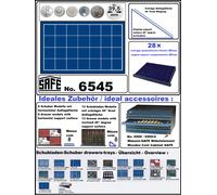 SAFE-6545 Elemento D'Arredo Con Cassetti 28 Scomparti 45mm Per US SILVER EAGLE $