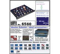 SAFE-6560 Elemento Arredo Cassetti 1 Vano Senza Separazione Per 80 Bottoni