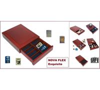 Safe 6880 Zippo Cassetta In Legno Accendini Nova Flex Squisito 260x207x55mm